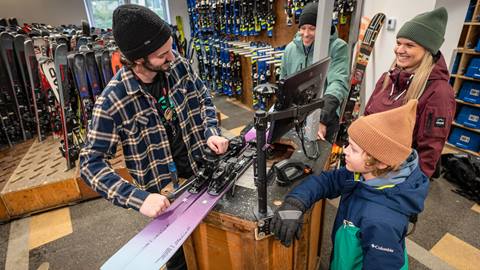 Winter Equipment Rentals