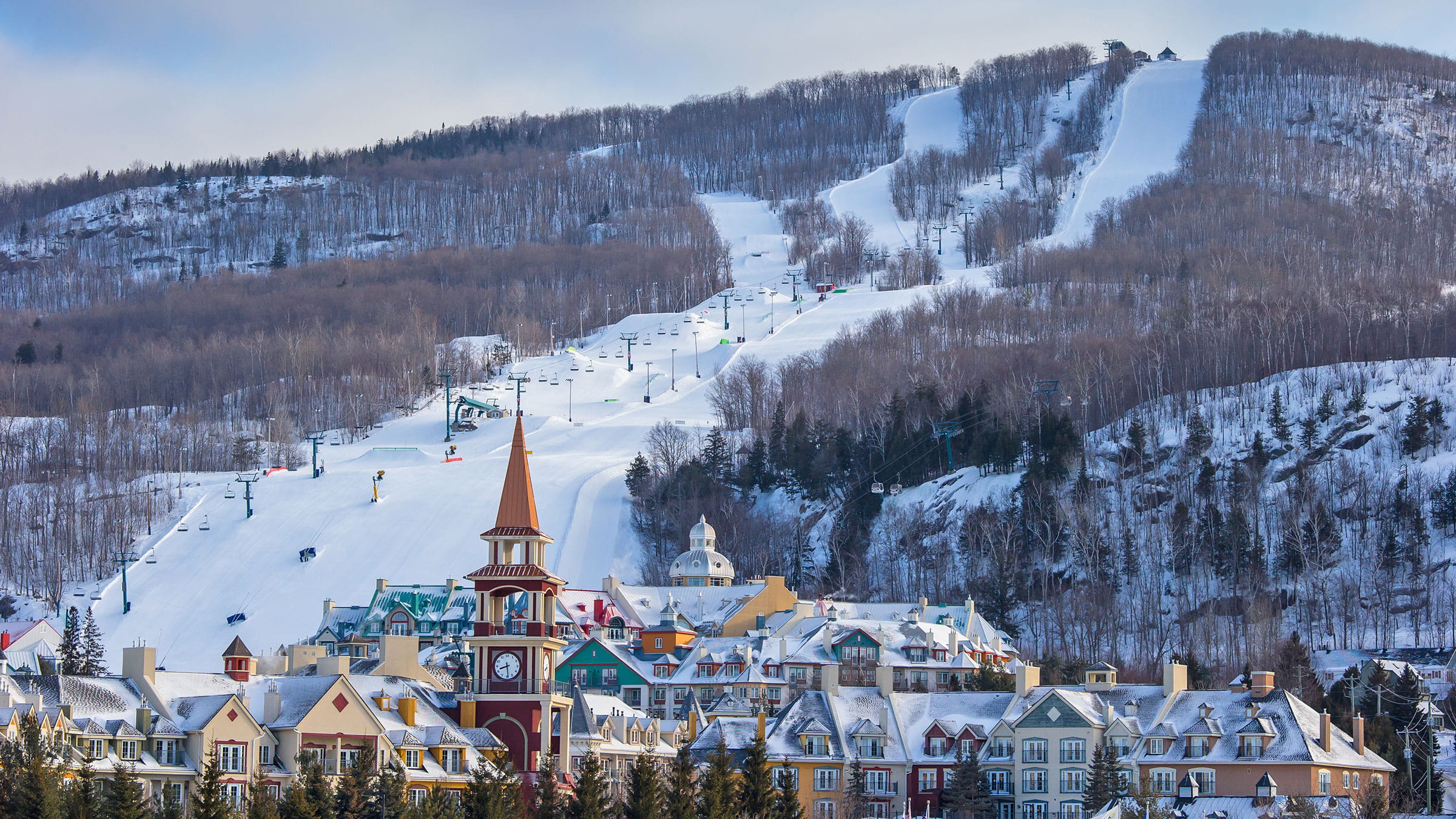 Health Measures Tremblant   Village View Sunset L 