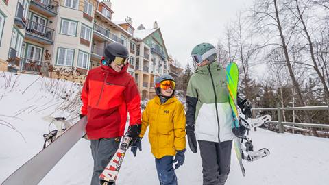 Vacances d'hiver à Tremblant