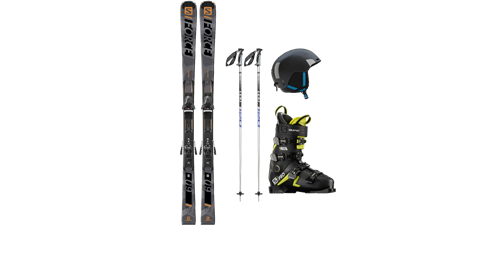 Performance Complete Ski Set Rental