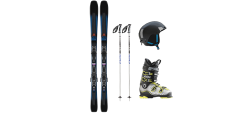 Complete Ski Set Rental