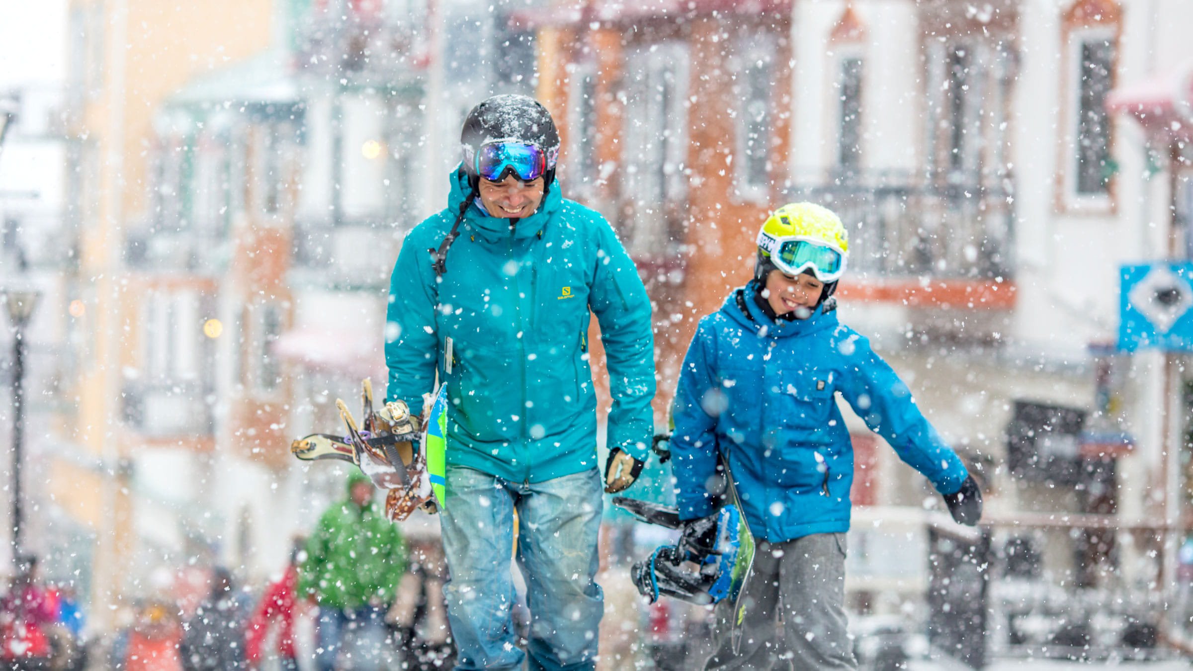 over the head snowboard jacket