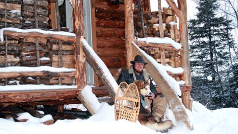 Journée avec un homme des bois