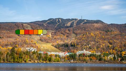 Index des couleurs à Tremblant