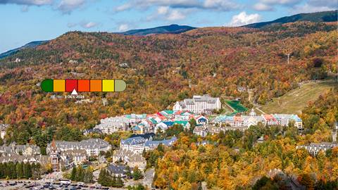 Index des couleurs à Tremblant