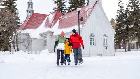 Ice Skating Tremblant