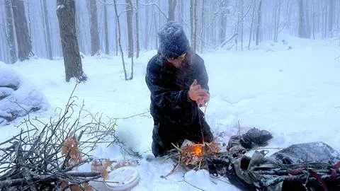 Snowshoe Tour with the Fire Man