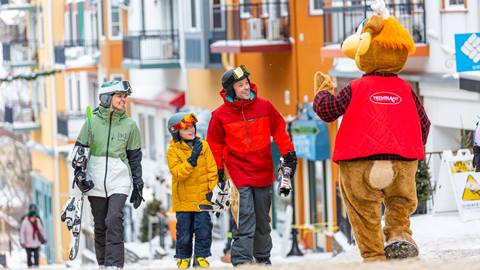 Relâche scolaire à Tremblant